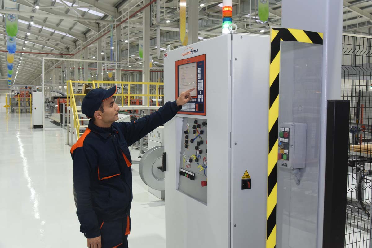 Michele Pulpito: There is no such technologically advanced ceramics factory in Italy as there is in Turkmenistan